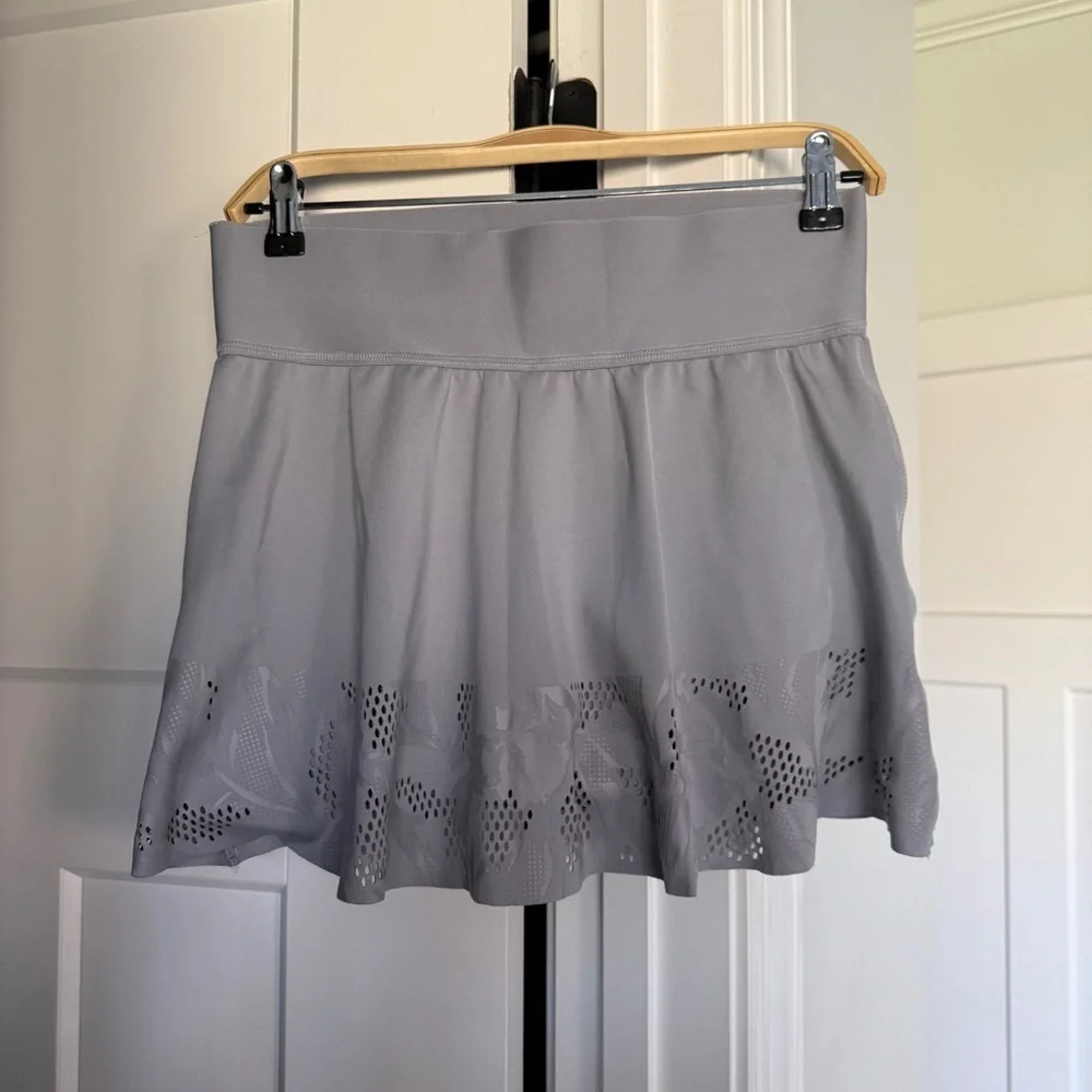 adidas Stella McCartney Court Floral Skirt Women‎ gray workout stretch